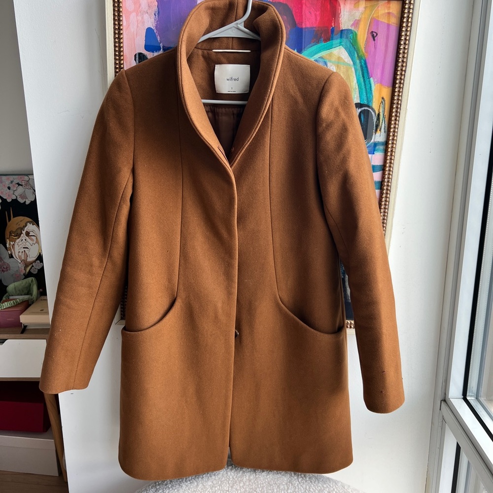Aritzia Wilfred Coat - Wool & Cashmere